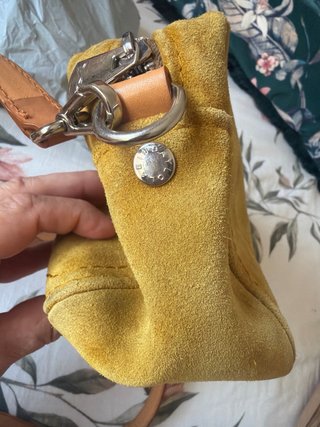 Bolso bandolera Bimba y Lola ante amarillo