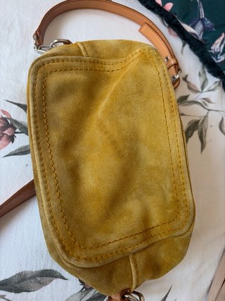 Bolso bandolera Bimba y Lola ante amarillo