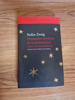 Libro Momentos estelares de la humanidad
