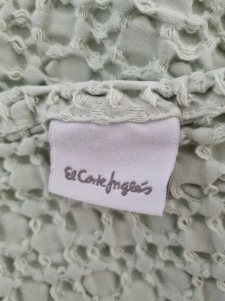 Colcha El Corte Inglés Cama 150 Verde