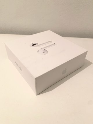 Caja Airpods Apple Blanca