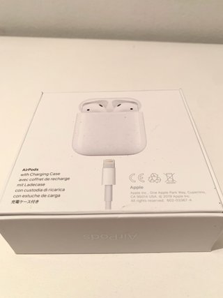 Caja Airpods Apple Blanca