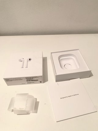 Caja Airpods Apple Blanca