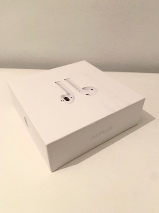 Caja Airpods Apple Blanca