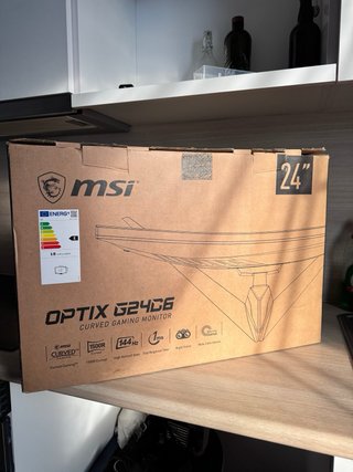 Monitor da gioco curvo MSI Optix G24C6 24 pollici