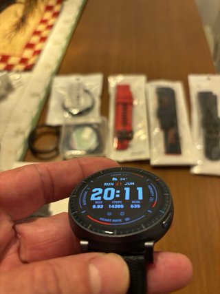 Amazfit Active Max Smartwatch Negro/Rojo