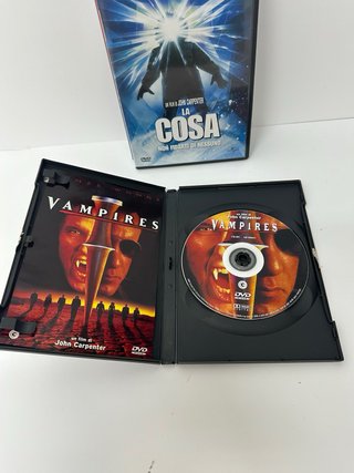 Lotto 3 DVD John Carpenter: La Cosa, New York, Vam