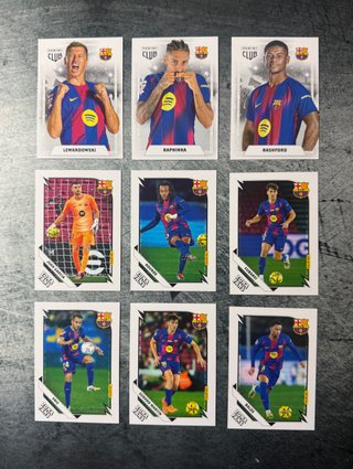 Colección COMPLETA Panini Club FC Barcelona 2026