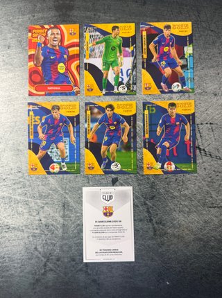 Colección COMPLETA Panini Club FC Barcelona 2026