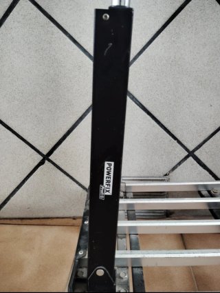 Carro de transporte plegable de aluminio Powerfix
