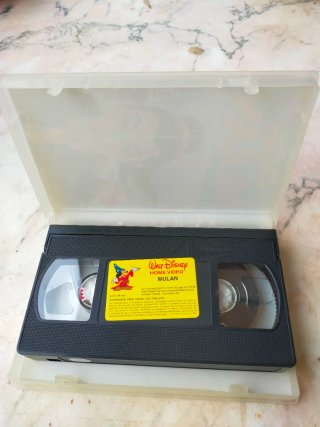 Película VHS Mulan - Los Clásicos Disney