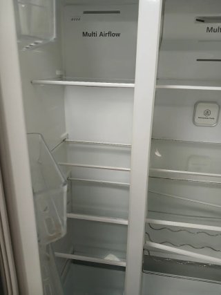 Nevera gris dos puertas