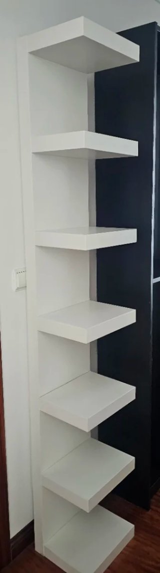 Estantería modular blanca