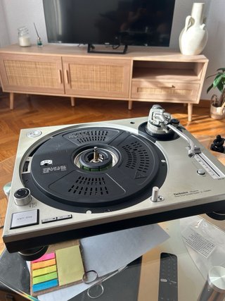 Plato Technics Negro/Plateado