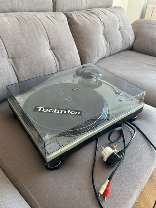 Plato Technics Negro/Plateado