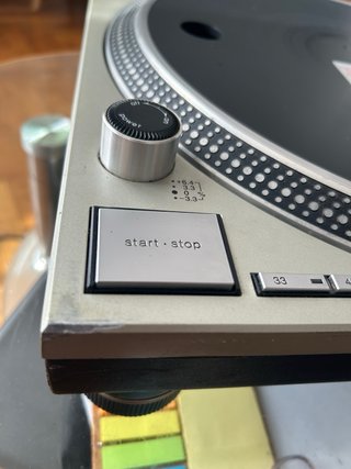Plato Technics Negro/Plateado
