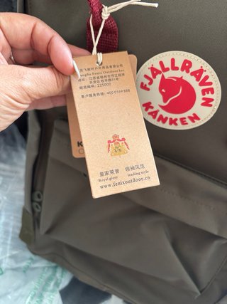 Mochila Fjällräven Kånken Nueva con Etiqueta