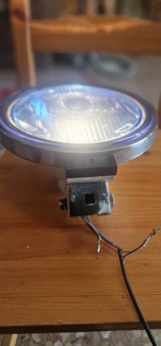 2 Faros Antiniebla/Largo Alcance Azules