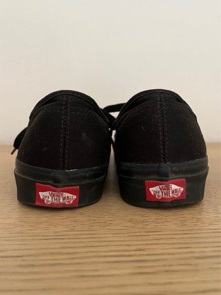 Zapatillas Vans Authentic Lona Negra