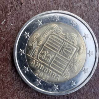 Moneta 2 Euro Andorra 2021