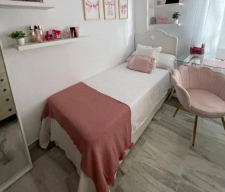 Cabecero infantil madera blanco corazón