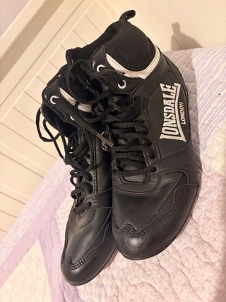 Stivali da boxe Lonsdale neri