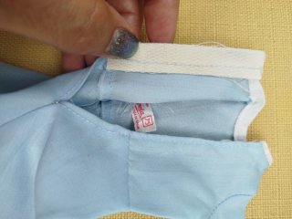 Vestido y delantal Nancy enfermera años 70
