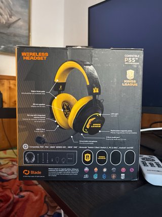 Auriculares Gaming Inalámbricos Blade Kings League