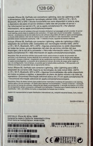 iPhone SE (2ª Gen) Bianco