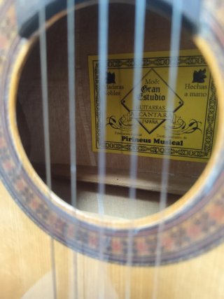 Guitarra Española Alcántara