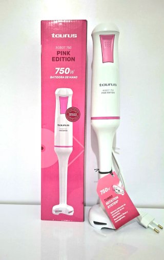Batidora de mano Taurus Robot 750 Pink Edition