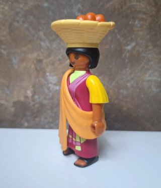 Playmobil serie 5 chica portadora de fruta