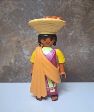 Playmobil serie 5 chica portadora de fruta