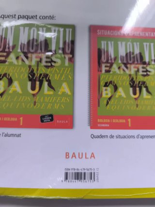 2 Libros 1 ESO Biologia i Geologia Baula FanFest