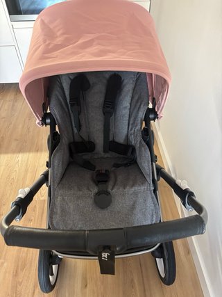 Cochecito Bugaboo Fox 3 Gris y Rosa