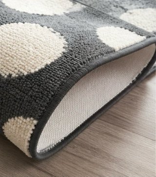 Alfombra IKEA ULLGUMP 133x195 cm Gris/Blanco