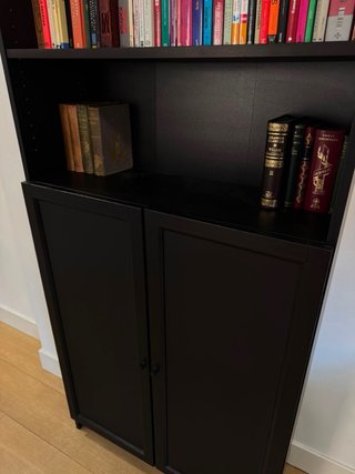 Libreria Billy Ikea Negra Madera