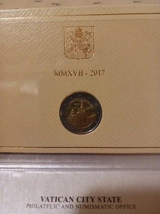 Monete commemorative del Vaticano da 2 euro: Rio 2013, Fatima 17 e Gendarmeria 16