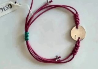 Pulseras de cordón con perlas y plata
