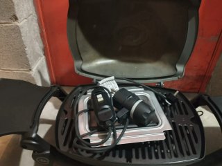 Barbacoa Eléctrica Weber Q 1400 Gris Oscuro