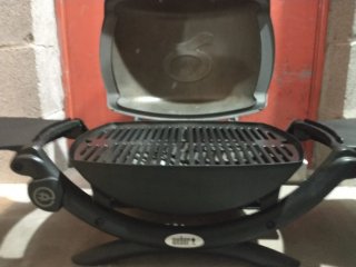 Barbacoa Eléctrica Weber Q 1400 Gris Oscuro