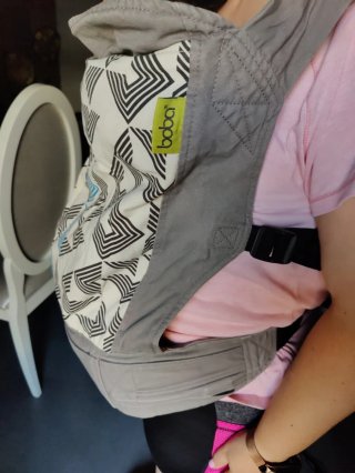 Mochila Porta Bebés Diseño Geométrico