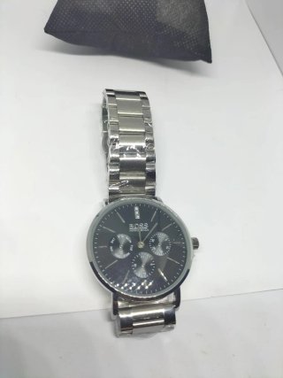 Reloj Boss Negro y Plateado