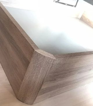 Canapé abatible madera y tela