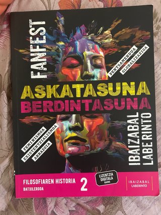 Filosofiaren Historia, 2 Batxilergoa, Fanfest I...