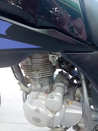 Moto Enduro 125cc Manual Negra