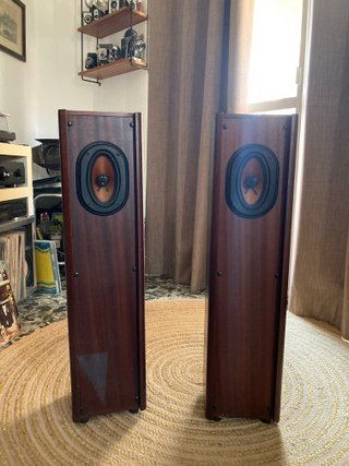 Altavoces HiFi Marrones