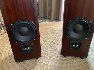 Altavoces HiFi Marrones