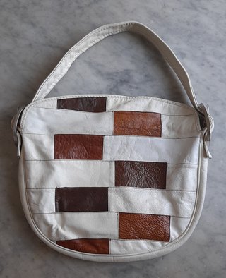 Borsa tracolla vintage Lamprom in pelle