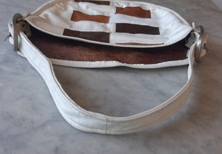 Borsa tracolla vintage Lamprom in pelle